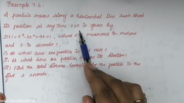 12th Maths|Chapter:7|Example 7.6