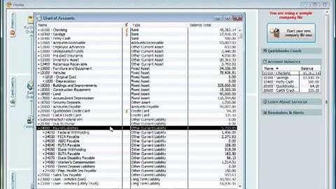FCA  02: QuickBooks Chart of Accounts (Part 1 of 2)