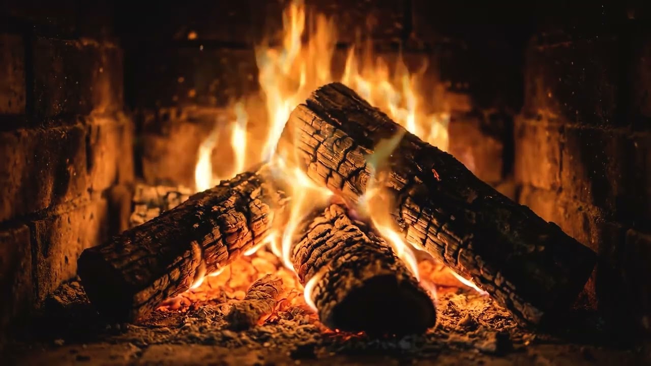 🔥Campfire ASMR | 8 Hour Loop for Focus & Study 📖