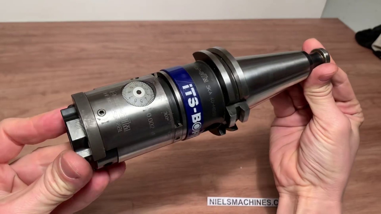 ISCAR ITSBORE ETM BHF MB5050x68 BL Fine Boring Head with Sk40 YouTube
