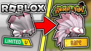 ROBLOX IS USING ANIMAL JAMS ITEM DESIGNS..?