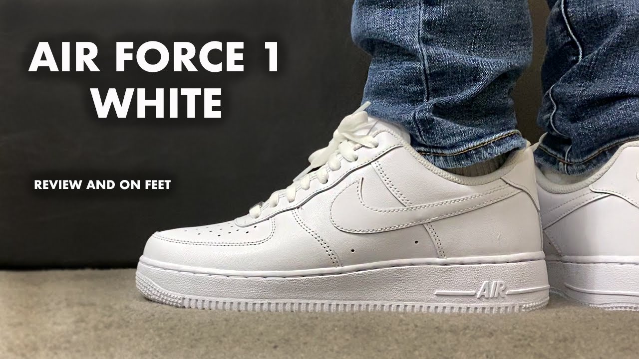 nike air force 1 white on feet