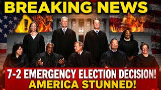 BREAKING: Supreme Court Delivers Major Emergency Election Decision
