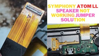 symphony atom ll speaker not working jumper solution