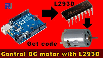 Introduction to L293D and Controlling DC Motor RJT64