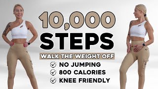 🔥10000 STEPS WALKING WORKOUT🔥10K Steps Challenge! 1 Hour Fat Burning🔥 Endurance Knee Friendly🔥
