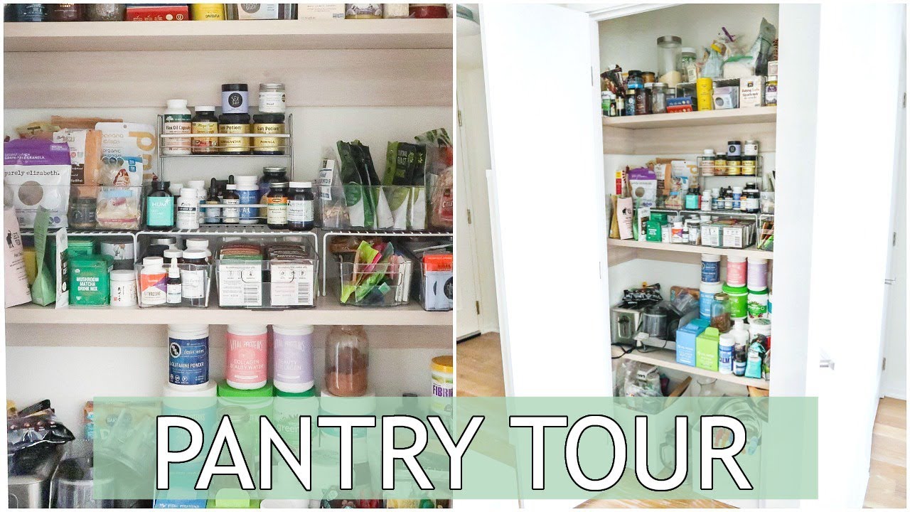 Pantry Tour | Healthy Staples and Pantry Organization - YouTube