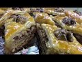 Пахлава из слоёного теста | Փախլավա | Baklava