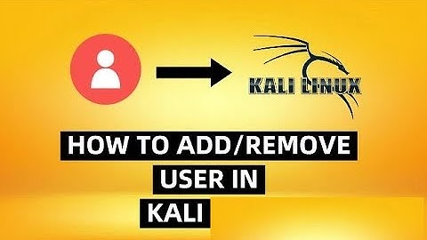 how to add user in kali linux