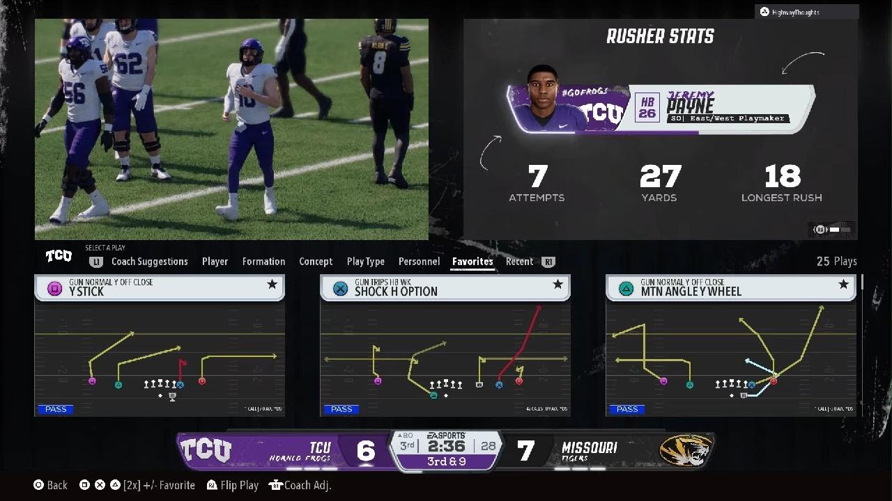 High Ball TD grab ... TCU