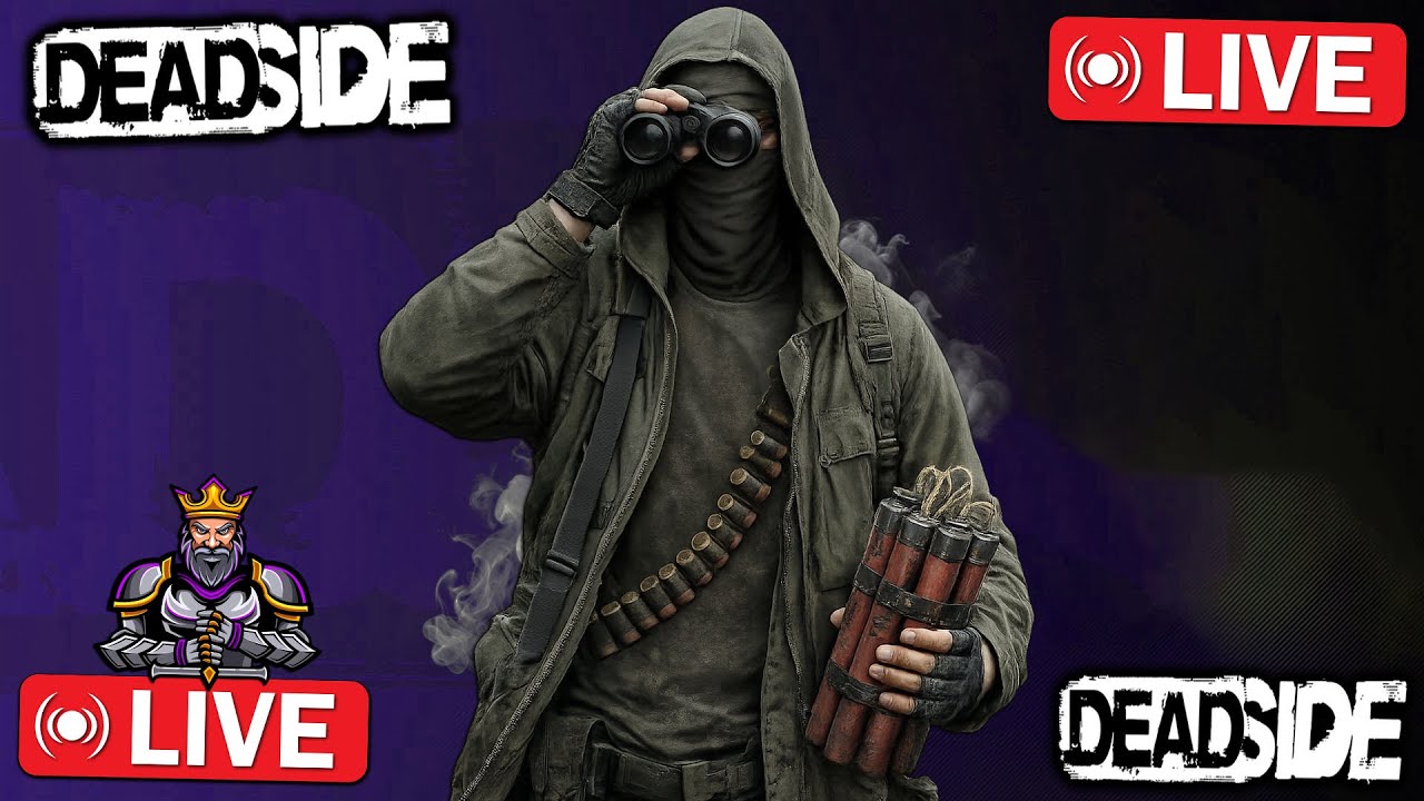 🔴LIVE - DEADSIDE - Încep căutările pentru EXPLOZIV si ARME mai bune  !!