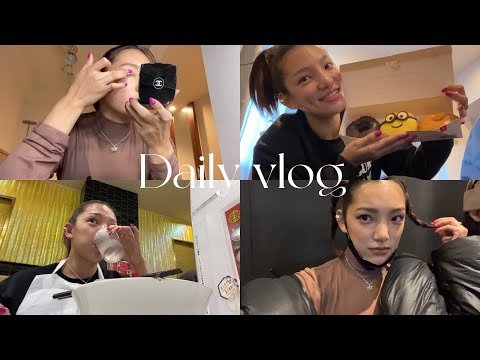 【1日vlog】蒙古タンメン食べて、ドーナツ食べて、メイクして、ライブ行く日！