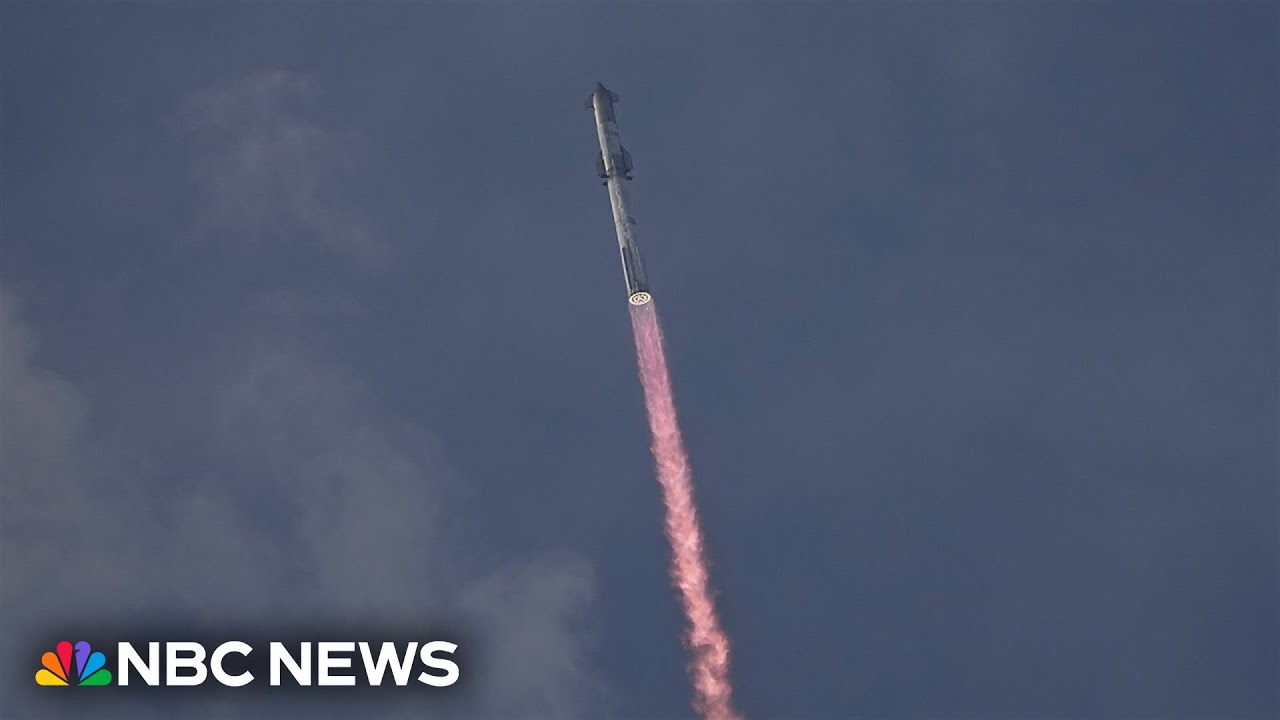 WATCH: SpaceX launches Starship rocket in seventh test flight | NBC News WATCH: SpaceX launches Starship rocket in seventh test flight | NBC News