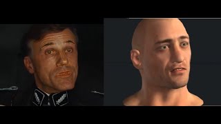 Testing Faceware on Inglorious Bastards
