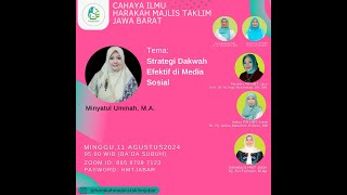 Strategi Dakwah Efektif di Media Sosial