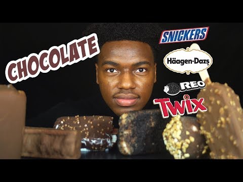 ASMR CHOCOLATE ICECREAM PARTY | CRACKING CRUNCHY EATING SOUNDS | KEVO ASMR