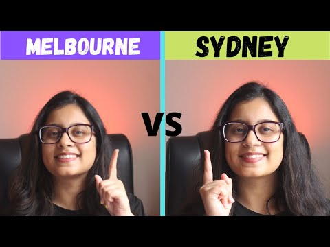 Video: Rozdiel Medzi Melbourne A Sydney