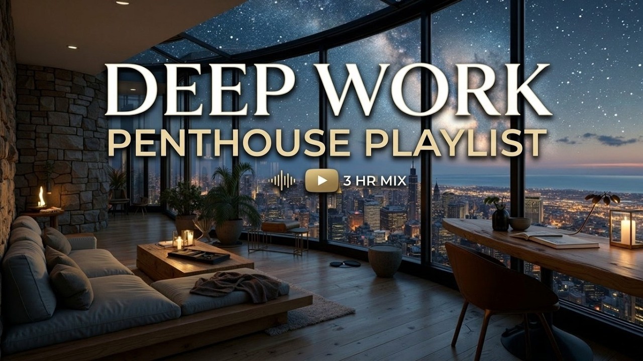 Deep work and calm work music for focus & productivity ~ Study with ...