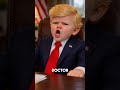POV You’re Baby Trump’s Doctor 😭