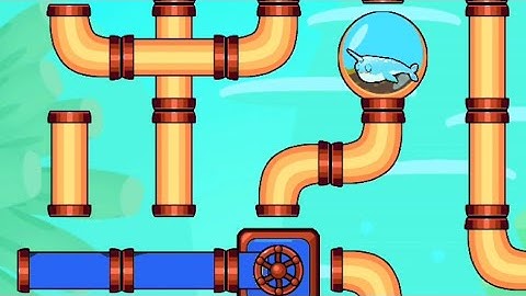 save the fish pull the pin game 🎯 fish rescue new update android ios gameplay // hard level gameplay