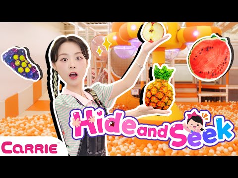 새콤달콤 과일 속은 어떻게 생겼을까?  과일 인형 찾기 놀이  a game of finding fruit dolls숨바꼭질 Hide and Seek