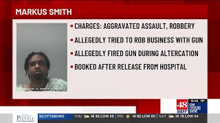 Huntsville police charge man in armed robbery, shooting