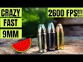 Crazy Fast 9mm 2600 FPS Watermelon Test ЁЯНЙЁЯНЙЁЯНЙ Does Bullet Speed Matter Crazy Fast 9mm 2600 FPS Watermelon Test ЁЯНЙЁЯНЙЁЯНЙ Does Bullet Speed Matter