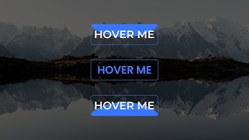 Buttons with Awesome Hover Effects using only HTML & CSS