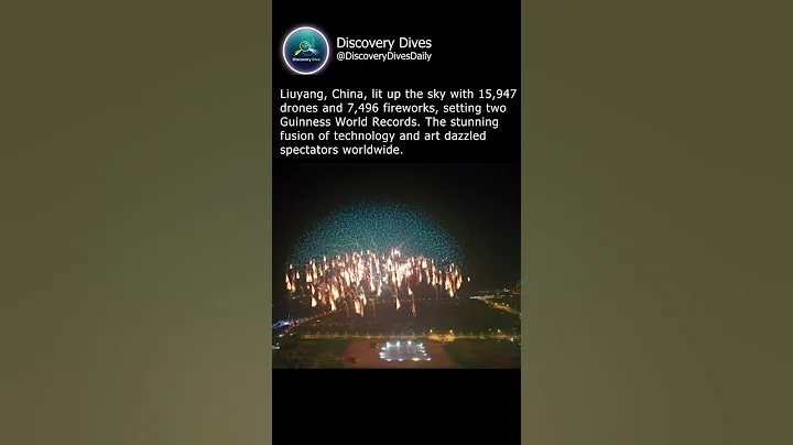 A Breathtaking Guinness Record Drone Show in Liuyang