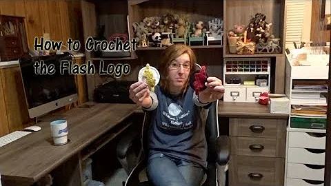 Crochet the Flash and Reverse Flash Logos