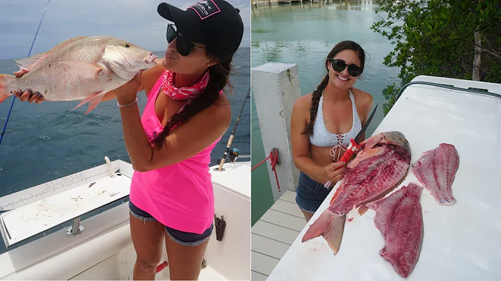 You’ll Never Guess What This Fish Ate!! Mutton Snapper Catch, Clean and Cook