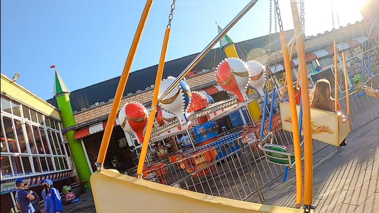 Amusement Park Liberty Fun Ride 