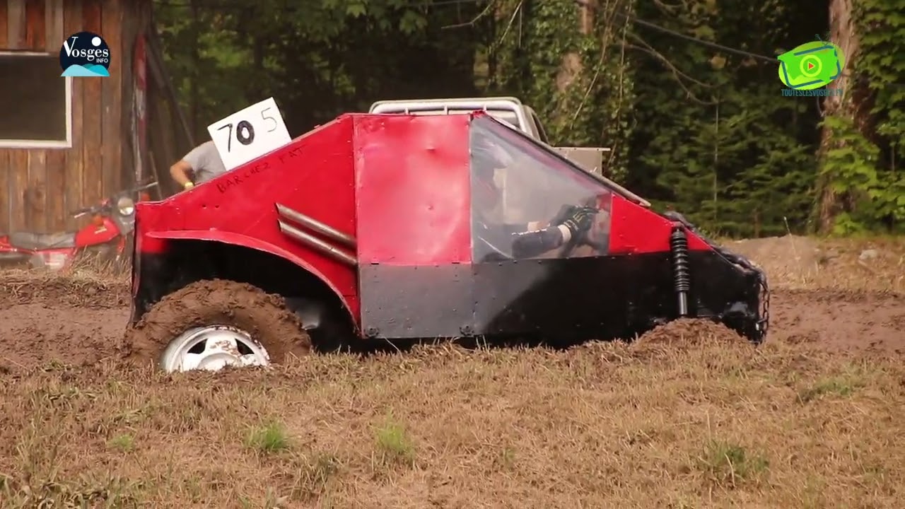 Course dans la boue à Saint-Maurice-sur-Moselle