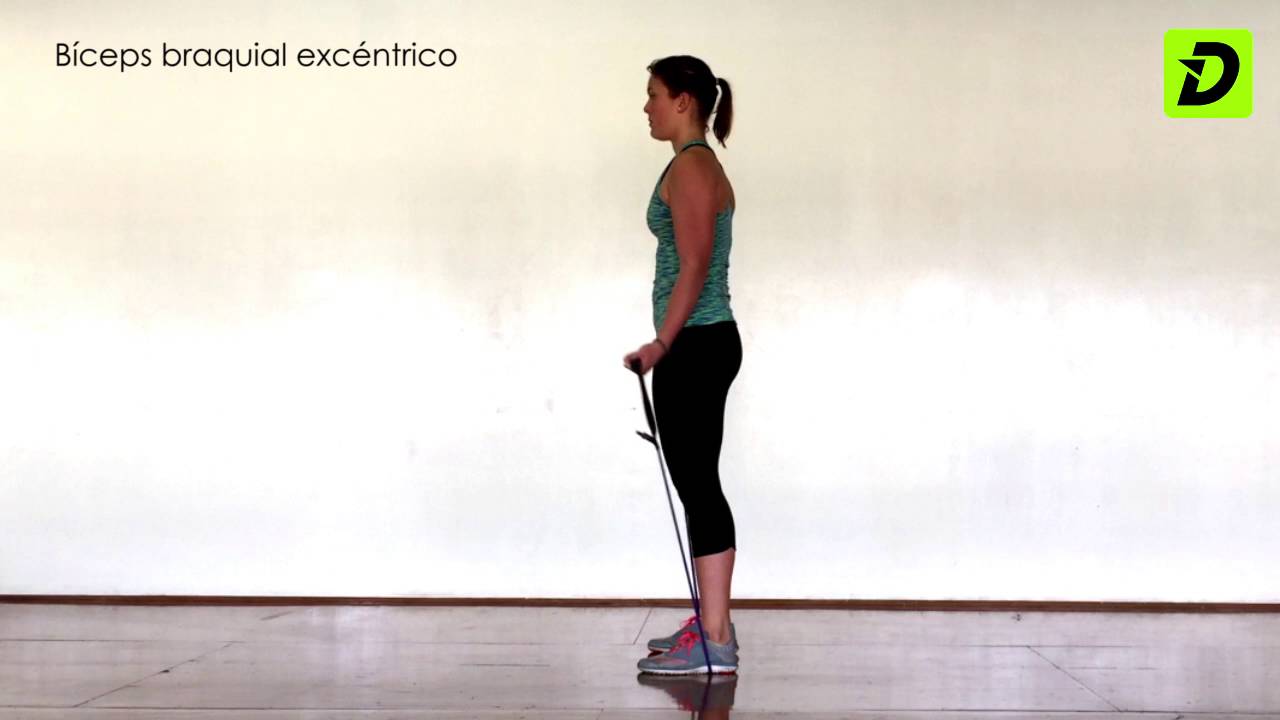 ejercicio excentrico para triceps sural
