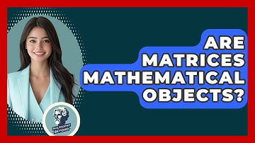 Are Matrices Mathematical Objects? - Philosophy Beyond