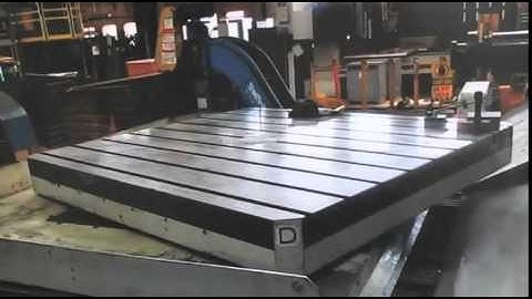 4.33" FEMCO 5 AXIS TABLE TYPE  CNC HORIZONTAL BORING MILL