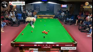 TOP VIEW Full Video - Mark King 147 Snooker maxi break, Morocco, Sept 2022 screenshot 2