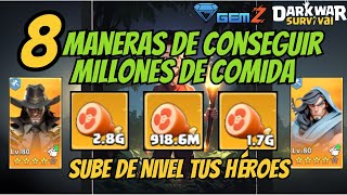 Dark War Survival: How to Get Millions of Food