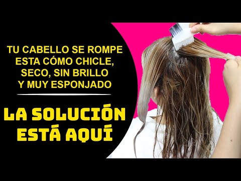 Video: Qué hacer si tu cabello está seco, quebradizo y esponjoso