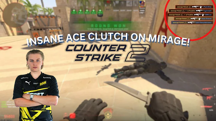 I had an INTENSE 1v5 ace clutch on Mirage (CS2)