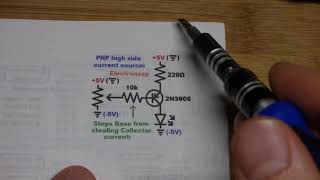 Negative Voltage Option PNP BJT Current Source 2N3906