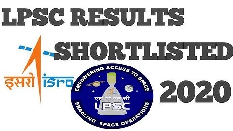 ISRO (lpsc)Requirement result 2020 || lpsc result 2020 || Shortlisted Candidates List ||ITI WARRIORS