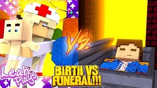 Minecraft Leah Plays Portal To The Birth Day Vs Portal To The Death Day