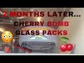 Dodge Charger SXT Cherry Bomb Glasspack &amp; Rear Muffler Delete 2 Months After Install!!!