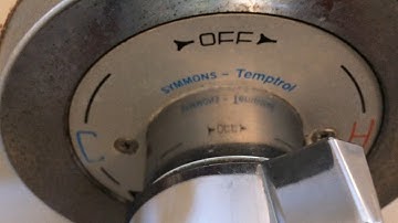 Fixing Symmons Temptrol Shower Leak