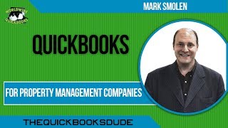 Quickbooks can help landlords and rental property owners but what
about the of management company? this video will show you how a
propert...