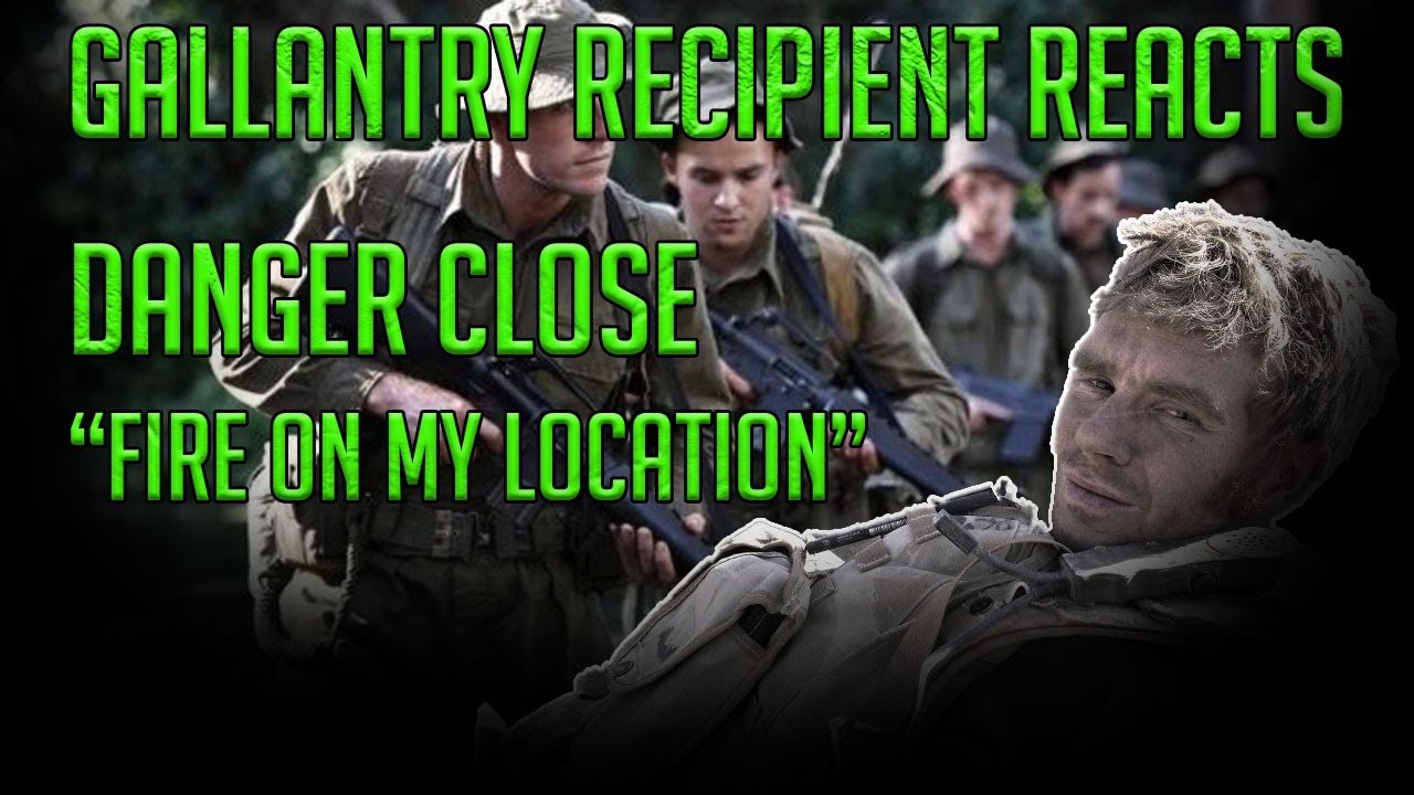 Gallantry Recipient Reacts. Danger Close "fire on my location". I get Geeky 🤓