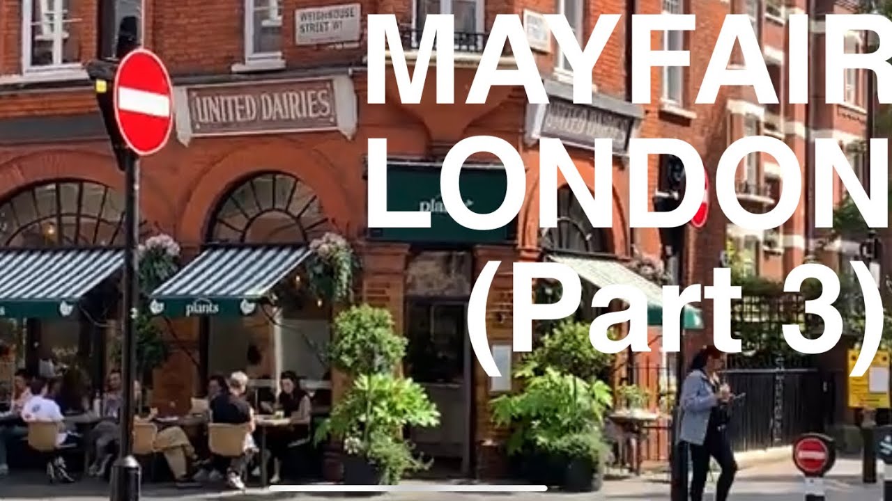 Walking around in MAYFAIR🇬🇧LONDON (Part 3) Grosvenor Square , Brown Hart Gardens  11 May -2024