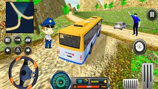 Uphill Mountain Bus Driving Simulator 3D Games - Car Driving Simulator - Android Gameplay screenshot 4