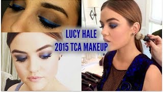 Lucy Hale Inspired Makeup! | Teen Choice Awards 2015 Blue Eye Liner Tutorial